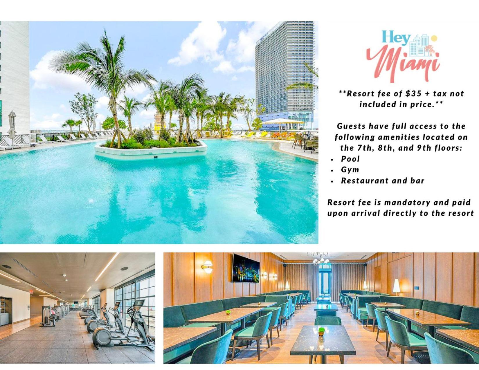 Steps From Kaseya Center & Port Of - Daily Fee And Parking Not Included *